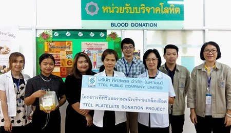 The 6th Platelets Donation with Rajavithi Hospital