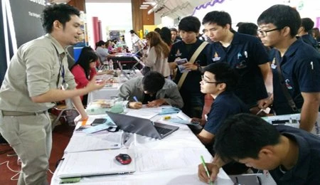 Participated in “ SUT Job Fair & Cooperative Education Job Fair 2014 ” at Suranaree University of Technology