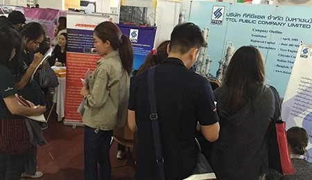 Participated in “ SUT Job Fair & Cooperative Education Job Fair 2015 ” at Suranaree University of Technology