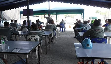 Basic Safety Training and Site Regulations in 2nd Quarter