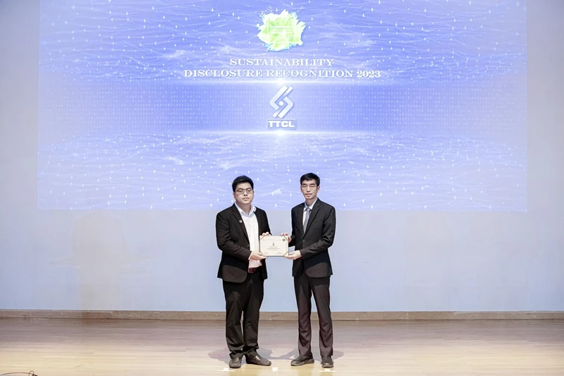 Thaipat Institute announced the Sustainability Disclosure 2023 Award
