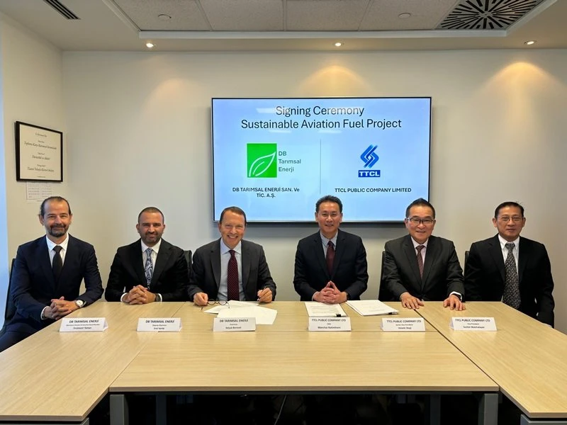 TTCL, HONEYWELL AND DB TARIMSAL ENERJI COLLABORATE TO DEVELOP SUSTAINABLE AVIATION FUEL PRODUCTION FACILITY IN TURKEY