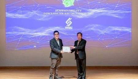 Ground Breaking and First Pile Driving Ceremony - AGC Vinythai for RCA-5 project at Map Ta Phut 2 Plant, in WHA Industrial Estate, Rayong province.