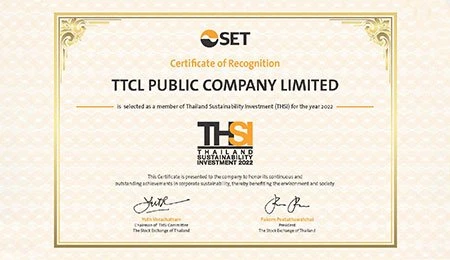 SET announces the Thailand Sustainability Investment (THSI) 2022