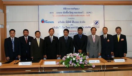 TOYO-THAI AWARDED CONSTRUCTION CONTRACT FOR A WORLD SCALE METHYL METHACRYLATE PLANT
