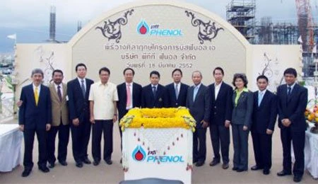  THAILAND WORLD SCALE BISPHENOL-A STARTS CONSTRUCTION