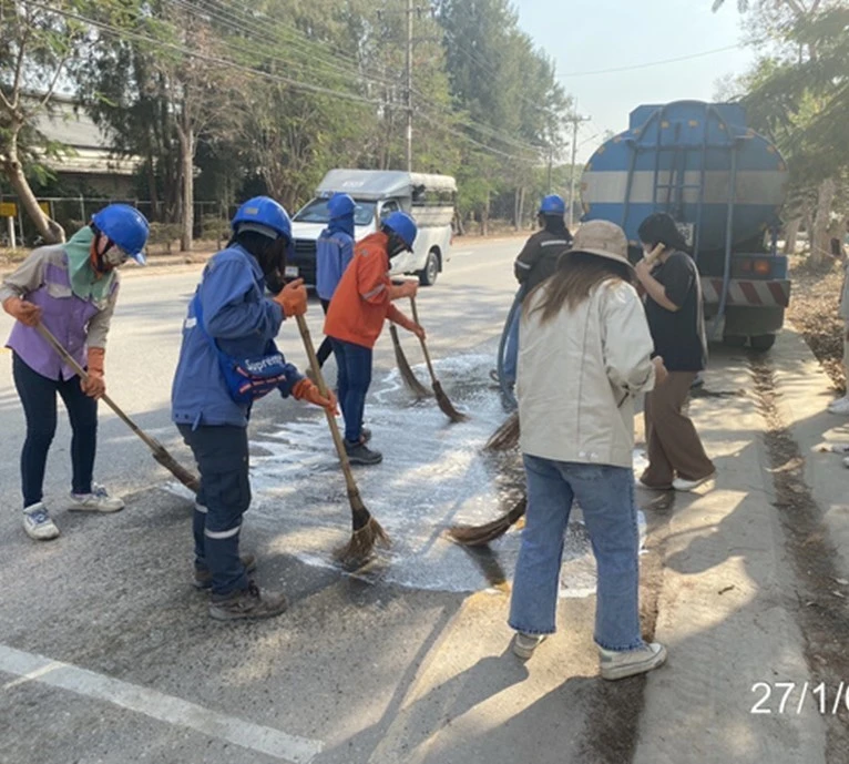 Clean Forests, Free From Plastic Waste Project in Namtok Khoi Nang Forest Park