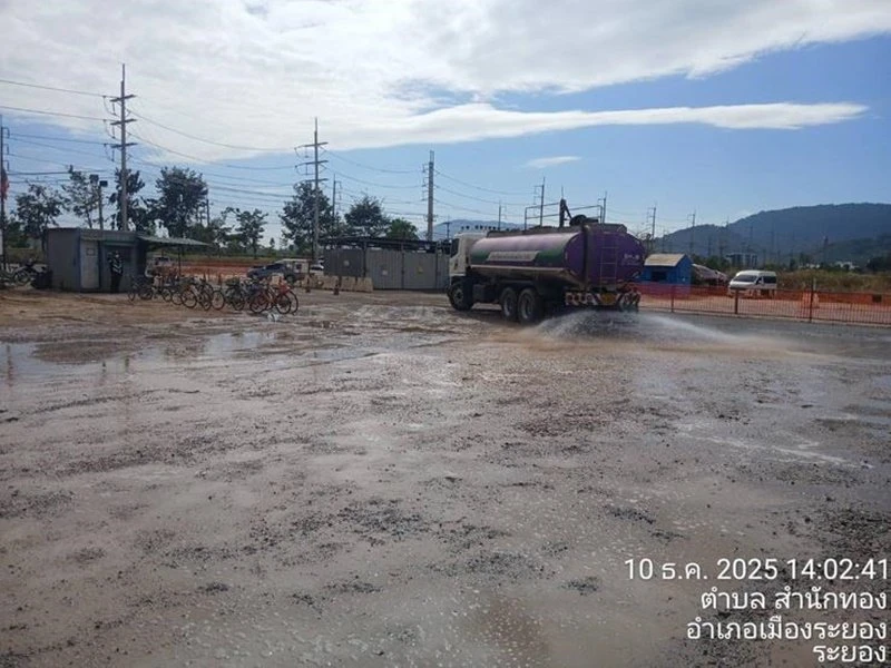 การควบคุมปริมาณฝุ่น