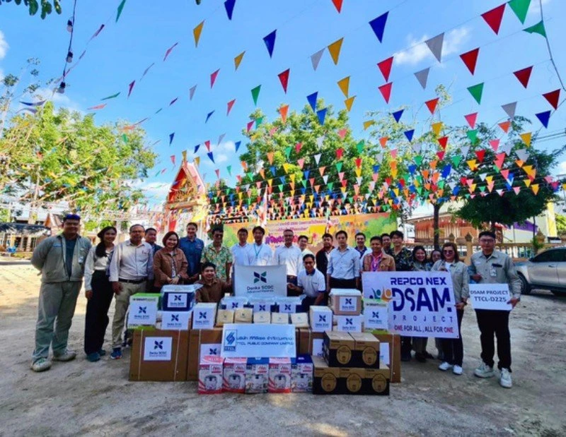 PROJECT TO DONATED ELECTRICAL APPLIANCE TO MAP TA PHUT TEMPLE